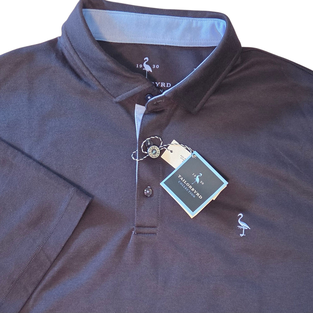 Tailorbyrd Modal Polo NWT Navy Blue Soft Classic size XXL - Picture 2 of 11